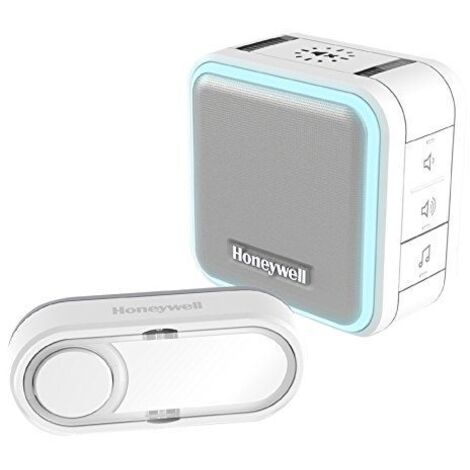 Set complet pour Carillon sans fil Honeywell Home DC515SP2 150 m blanc, gris