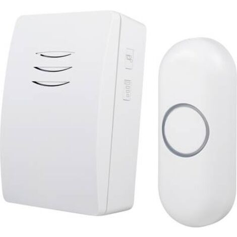 Set complet pour Sonnette sans fil Byron DBY-21131 100 m blanc Y734652