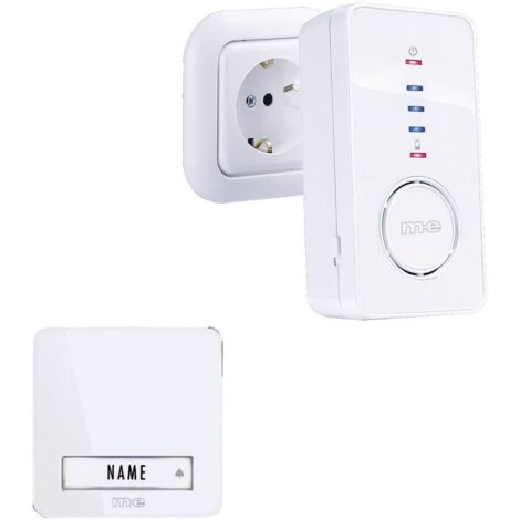 Set complet pour Sonnette sans fil m-e modern-electronics 41098 100 m blanc X97658