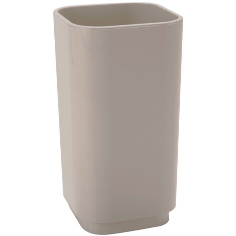 Set completo 4 pezzi d'appoggio in plastica riciclata SE99 serie Gedy SEVENTY Beige
