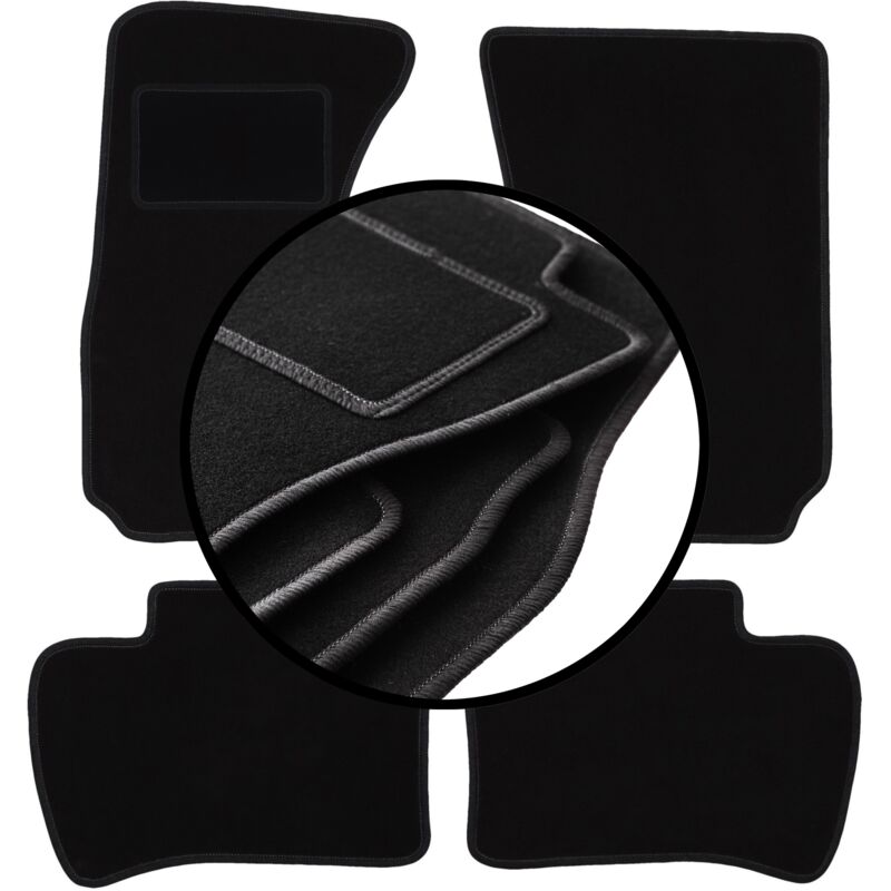 Image of Set completo di tappetini in velluto per: Daihatsu Terios I SUV (1997-2005)