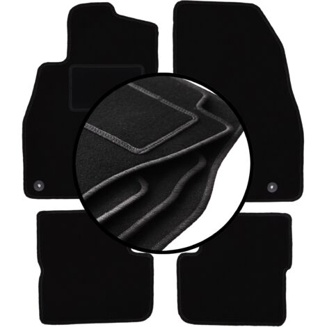 Set completo di tappetini in velluto per: Opel Corsa D hatchback (2006-2015)