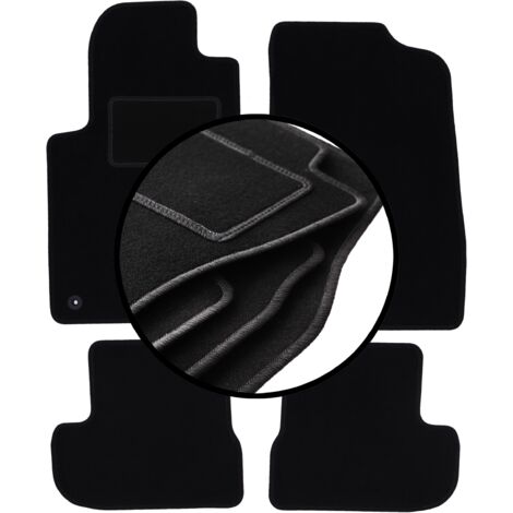 Set completo di tappetini in velluto per: Peugeot 207CC coupé, cabrio (2006-2012)