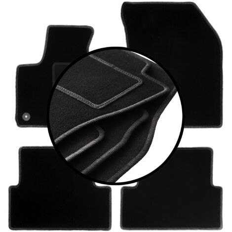 Set completo di tappetini in velluto per: Peugeot 3008 II crossover (2016-)