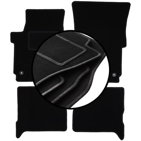 Set completo di tappetini in velluto per: Volkswagen Amarok pick-up (2010-)