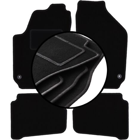 Set completo di tappetini in velluto per: Volkswagen Polo IV 9N hatchback (2001-2009)