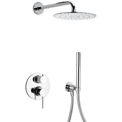 Set completo doccia tondo  Paini Cox 78CR433D  Cromo