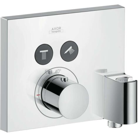 Set completo Fin therm con 2 uscite, fixfit e supporto doccia cromato