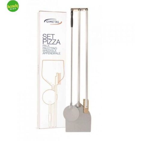 set completo gimetal pale pizza 4 pezzi
