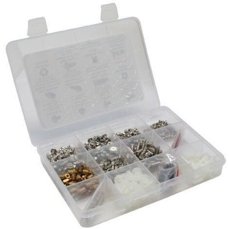 Set completo InLine di 550 viti in acciaio durevole per PC