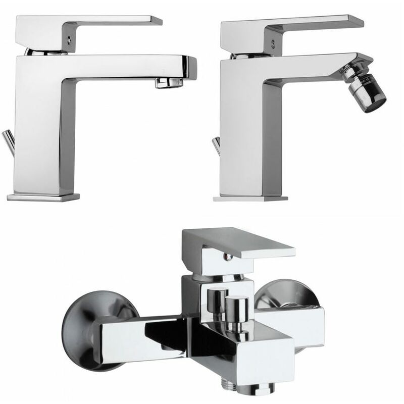 

Set Completo Rubinetteria Bagno Lavabo+Bidet+Gruppo Vasca
