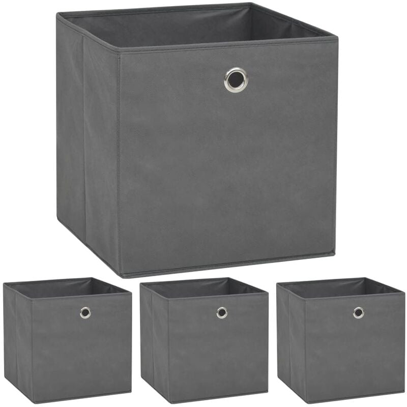 Set Contenitori 4 pz Tessuto non Intrecciato