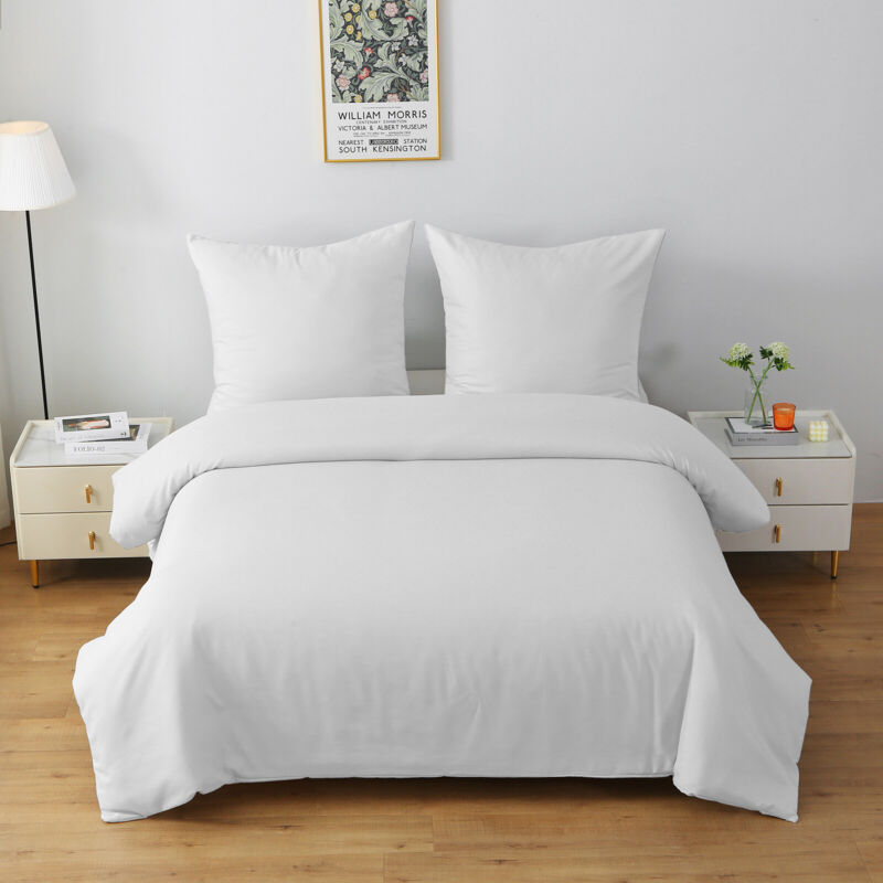 Set copripiumino 2 pezzi (bianco) taglia S