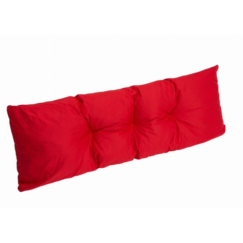 Setgarden - Coussin pour palettes 120 x 40cm, coussins canapé, coussin de jardin, coussin de sol/ coussin palette in-extérieur Rouge