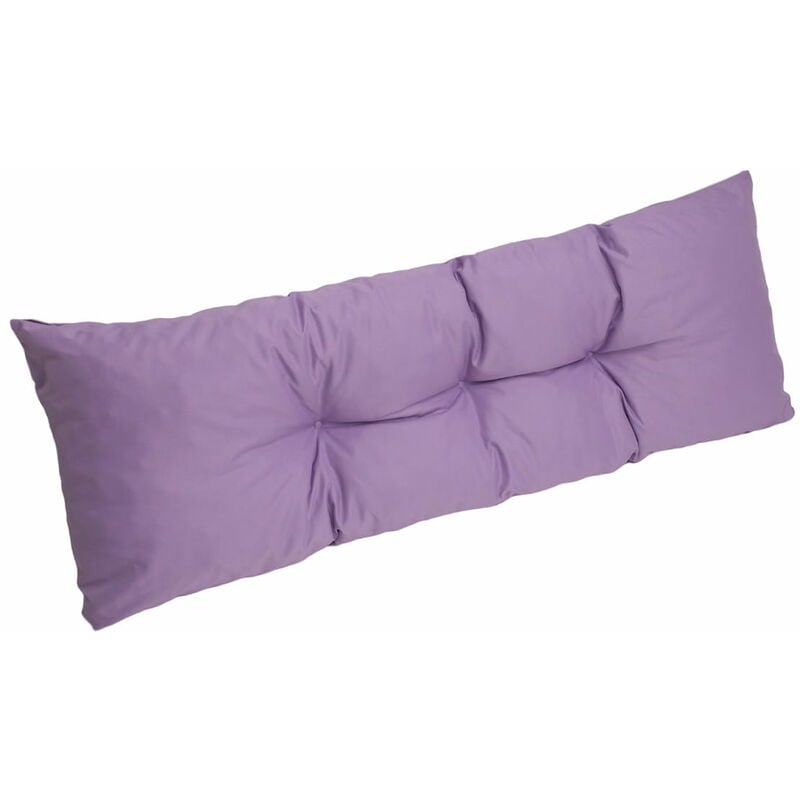 Coussin pour palettes 120 x 40cm, coussins canapé, coussin de jardin, coussin de sol/ coussin palette in-extérieur Violet clair Setgarden