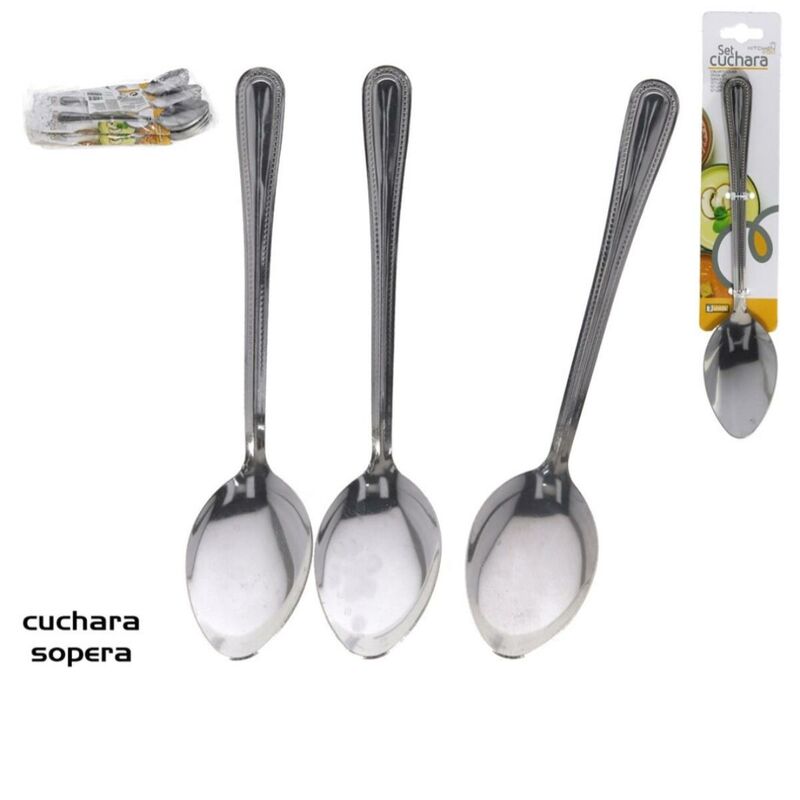 

Set Cuchara Mesa X3 Metal