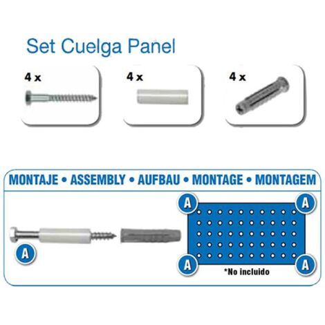 SET CUELGA PANEL