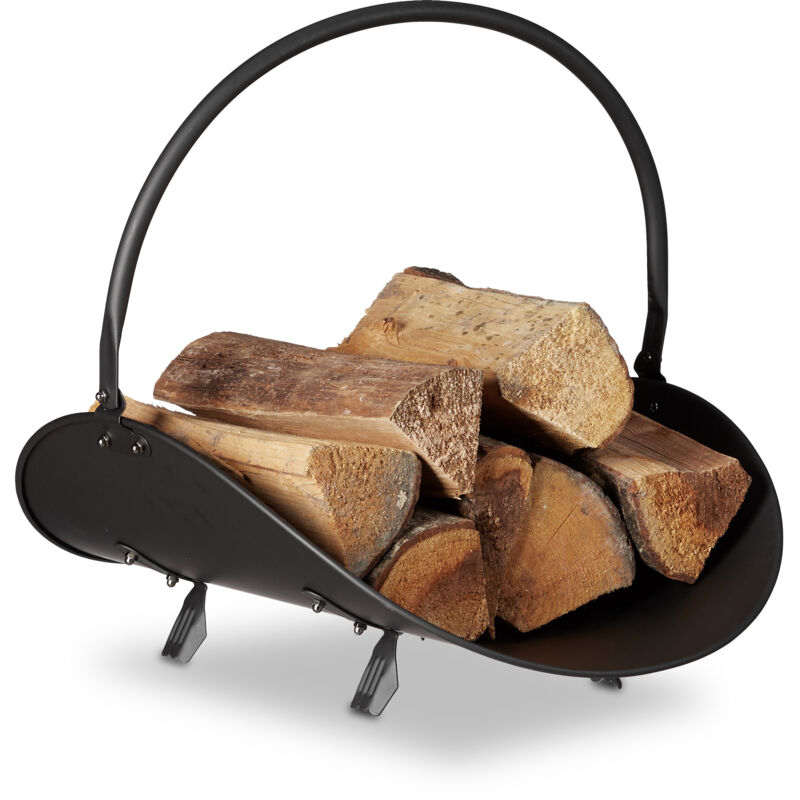 Image of Relaxdays - 3-piece Fireplace Set, Foldable&hellip;