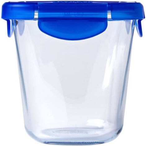 Set da 3 Contenitori per Pasta - PYREX - Cook&Go - Vetro - Coperchio ermetico - 12x12 cm - 0,8 L