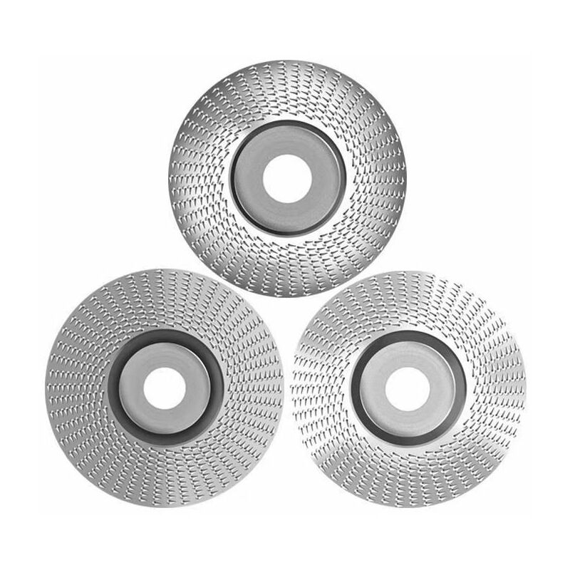 Set da 3 pezzi di mole per la rettifica di legno