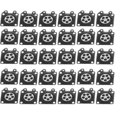 Set da 30 pezzi di guarnizioni a membrana per carburatore, accessori per motosega per ZAMA 2500/3800/4500/5200/5800
