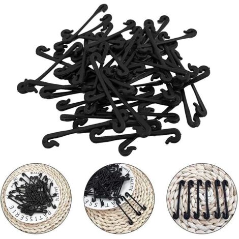 Set da 400 pezzi di anelli combinati per piante da giardino, clip per legare viti e ortaggi, anelli di fissaggio per steli di ortaggi in serra e cinghie di legatura.