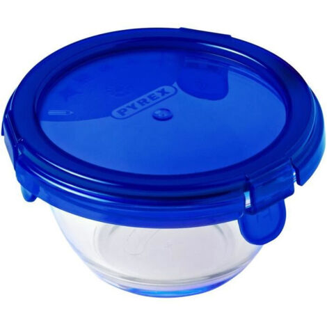 Set da 5 mini ciotole - PYREX - Cook & Go - Vetro - Rotondo - Coperchio ermetico - 0,2 L