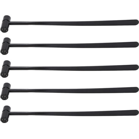Set da 5 pezzi di martello dermico con ago a stella, manico in ABS, leggero, a doppia testa