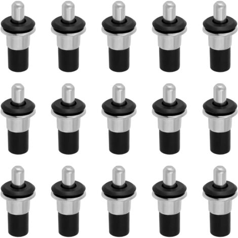Set da 50 pezzi di perni di riparazione per ante di mobili, perni a molla, perni ammortizzatori di ricambio per ante di cucine e scarpiere