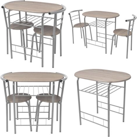 Set da Bar e Collazione in MDF - Tavolo da bar - Sgabelli da bar