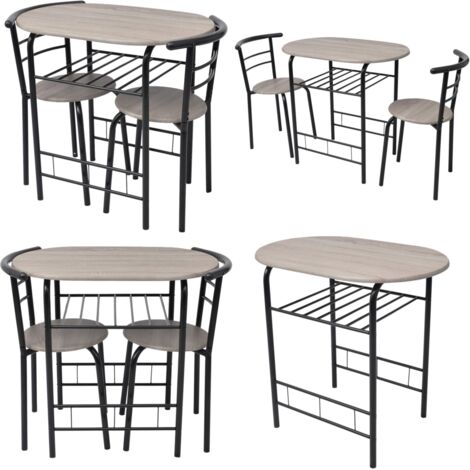 Set da Bar e Collazione in MDF - Tavolo da bar - Sgabelli da bar