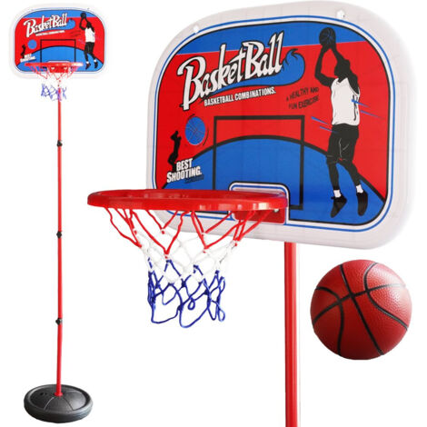 Set da basket, canestro + palla 118 cm