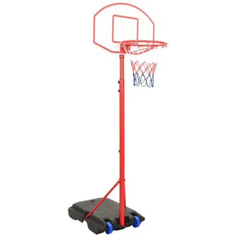 Set da Basket Portatile Regolabile 200-236 cm vidaXL