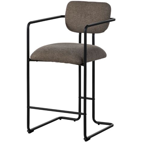 Set da due sgabelli da bar 56x49x94 marrone chiaro RUBY 202