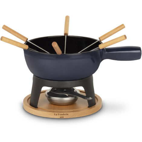 Set da fonduta in ghisa per 6 persone MONT JOUX