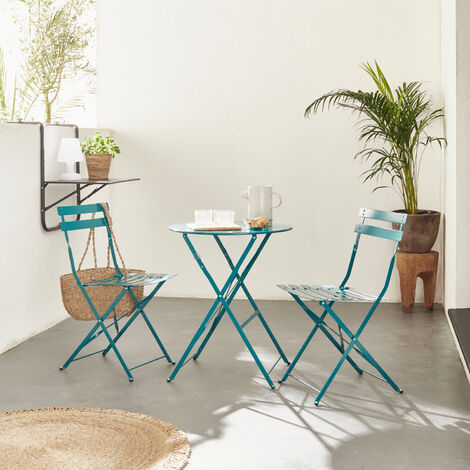 51x51x42cm Marrone Outsunny Tavolino da Giardino Rotondo con Vano Portaoggetti in Rattan PE e Ripiano in Vetro 