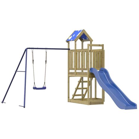 Set da Gioco da Esterno in Legno di Pino Impregnato vidaXL