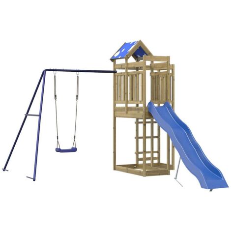 Set da Gioco da Esterno in Legno di Pino Impregnato vidaXL