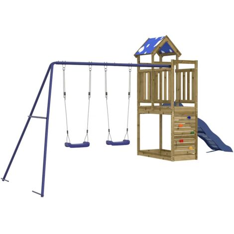 Set da Gioco da Esterno in Legno di Pino Impregnato vidaXL