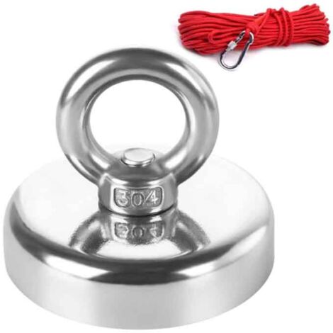 Sollevatore Magnetico, 880 Libbre/400 Kg Magnete Di Sollevamento In Ferro P 010988481639 - Foto 12