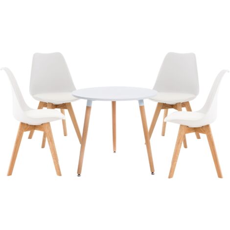 Set da pranzo Lansgar bianco