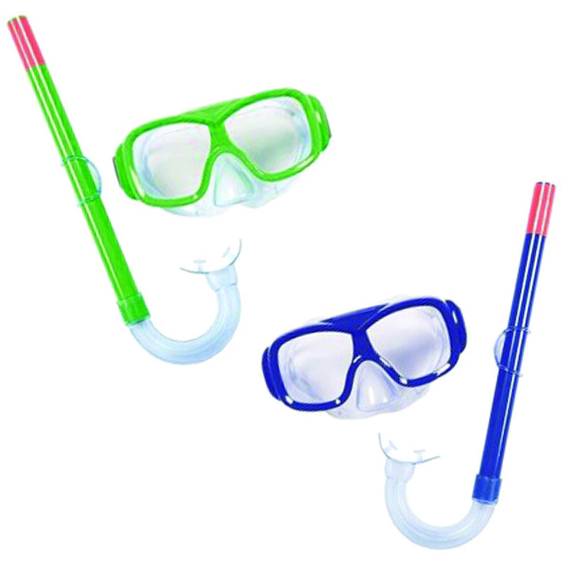 Image of Set da snorkeling freestyle maschera e boccaio per ragazzi +7 anni - (art.24035)