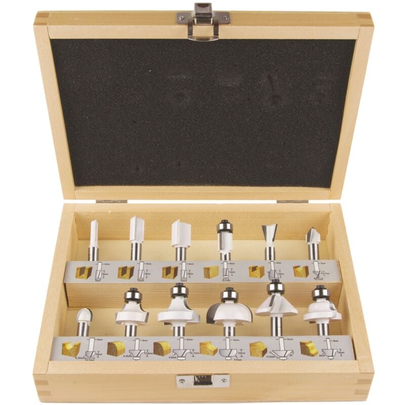 Set frese da legno Makita D-53556