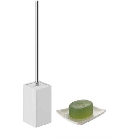 Set D'accessoires De Salle De Bain Bidet Et Wc En Céramique Blanche  Vella