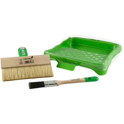 Set d'application pour terrasseÃ‚Â : bac + rouleau + pinceau