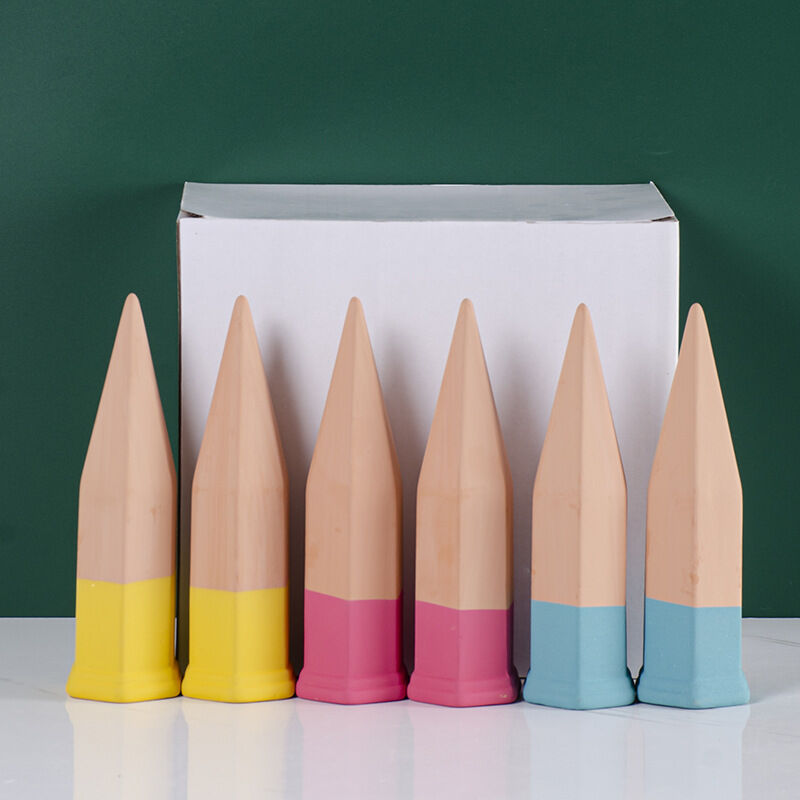 Set d'arrosage automatique à gouttelettes, 6 Pcs 50ml Terracotta Slow Release Cone Watering Device, Holiday Watering System for Indoor and Outdoor
