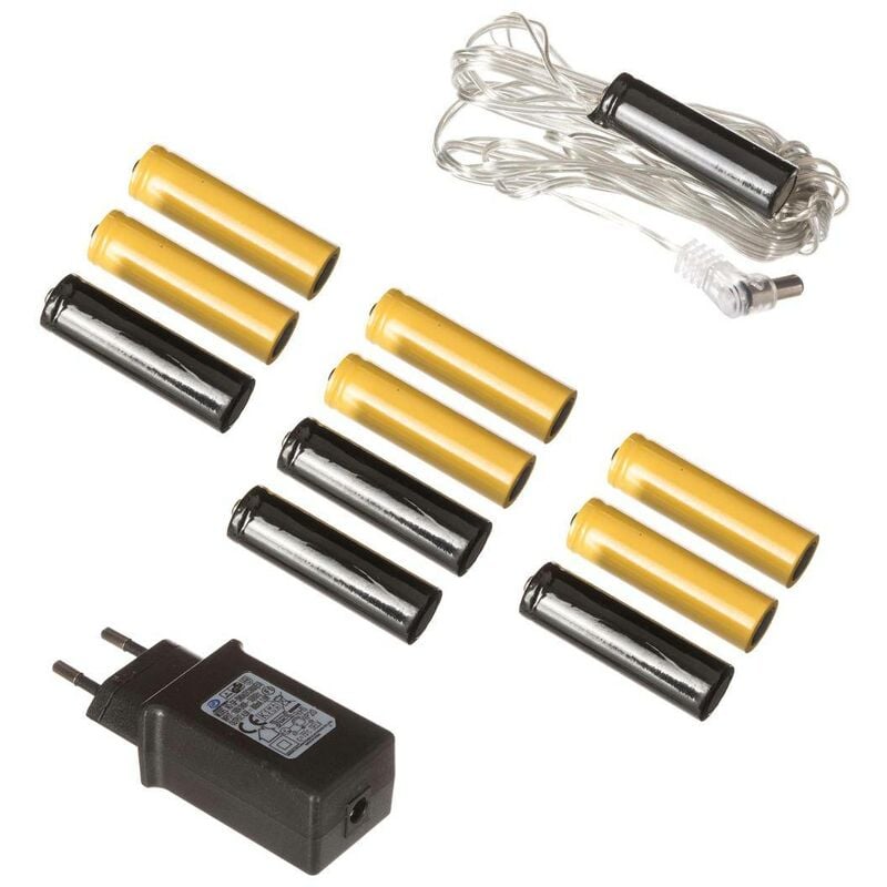 Accessoire transfo pour produit à piles aa kit de 10 - Feeric lights & christmas