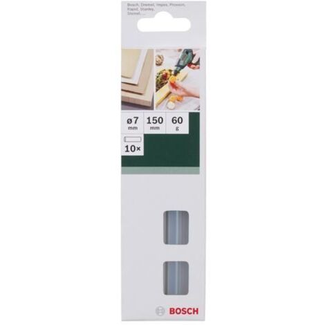 Set de 10 barras de pegamento Cristal 10 piezas  BOSCH 2609256A04