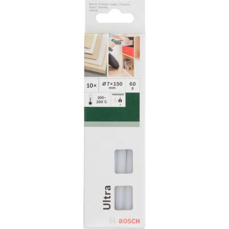 Set de 10 barras de pegamento Ultra Power 10 piezas  BOSCH 2609256A03