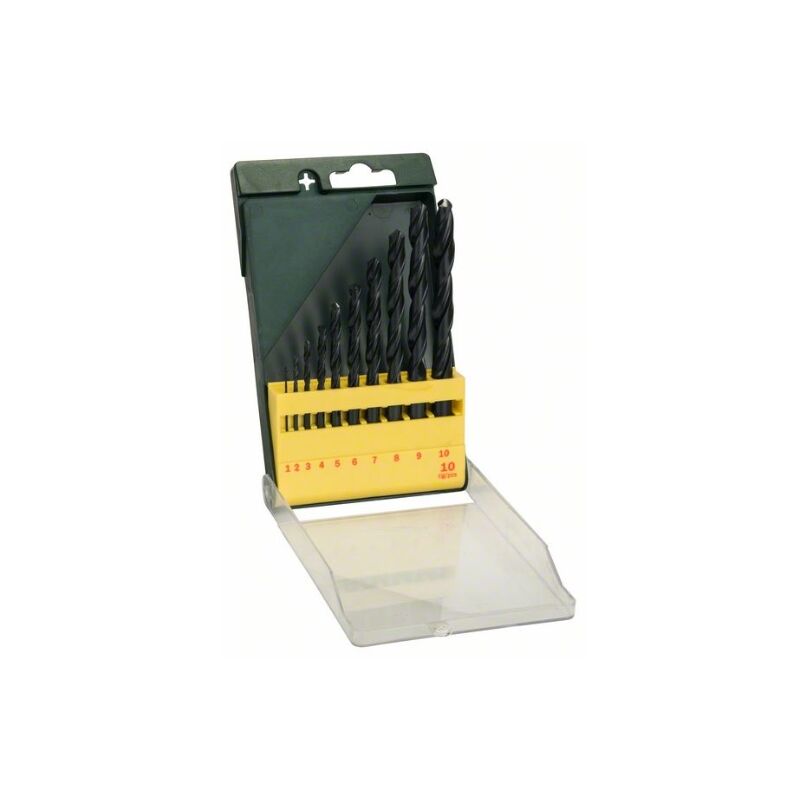 

Set De 10 Brocas Para Metal Hss-R - Bosch